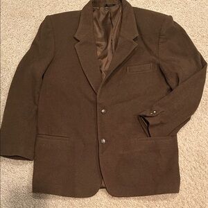 GAP Brown Wool Blazer Jacket
